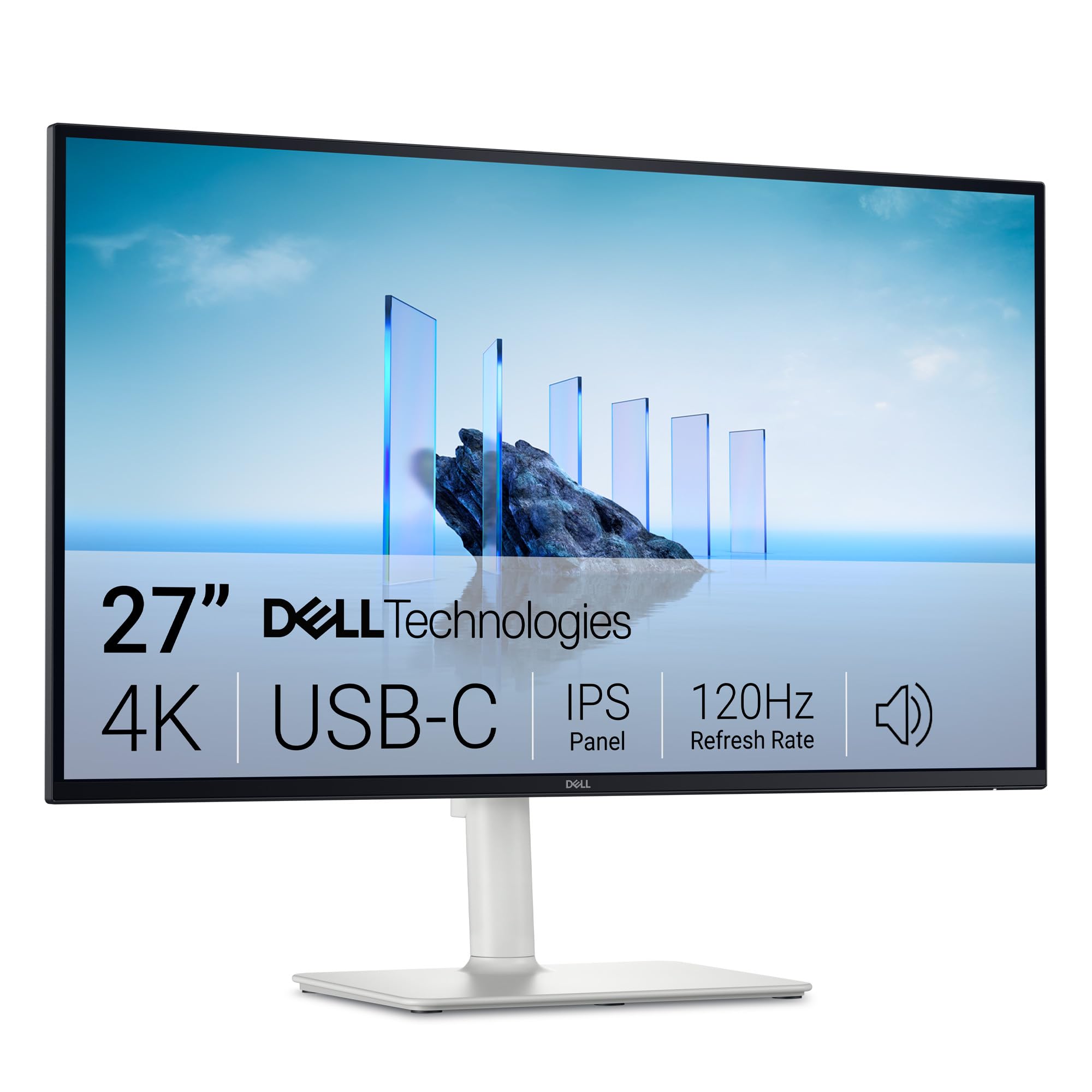 Monitor Dell 27 S2725QC, 4K UHD IPS, 120 Hz, 99 % sRGB, 4 ms